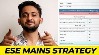 ESE MAINS Preparation strategy || ESE 2023 || Ajay D