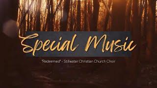 Special Events Choir Performance of "Redeemed" - November 10, 2024 at SCC