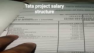 tata project salary structure #tplsalary #tataprojects