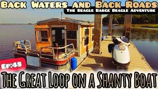 Ep:48 The Great Loop on a Shanty Boat | "A shanty boat visits Daufuskie Island" | Time out of Mind