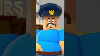 1000 PING BARRY SECRET FAMILY Prison Escape FROM CHOO CHOO CHARLES in Roblox Doors #shorts