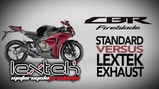 Lextek Exhaust vs. Standard Exhaust on a Honda CBR1000RR