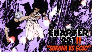 GOJO VS SUKUNA, KENJAKU & URAUME!"THE STRONGEST IS BACK!| JUJUTSU KAISEN CHAPTER 221(TAGALOG)