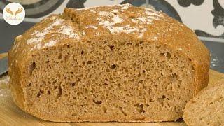 1 Stunde, 1 Trick, 1 perfektes Vollkornbrot aus Dinkelmehl