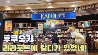 후쿠오카 라라포트 쇼핑몰 칼디(KALDI)에는 요즘 뭐가 있을까? 필수 쇼핑코스!!