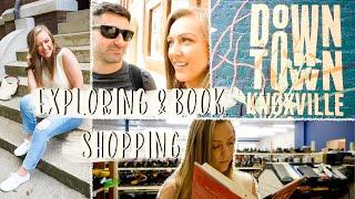 book shopping, thrifting & exploring in knoxville tennessee for my birthday || fun travel vlog