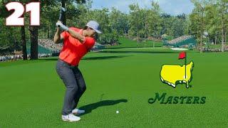 ALBATROSS AT THE MASTERS - Charlie Woods Career Mode - Part 21 | EA Sports PGA Tour