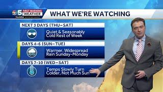 Video: Watching weekend rain (12-25-24)