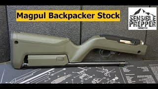 Ruger 10/22 Magpul X-22 Backpacker Stock Review