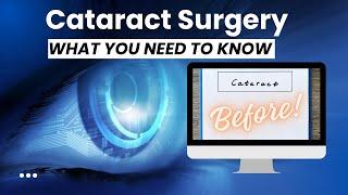 BEFORE Cataract Surgery Instructions