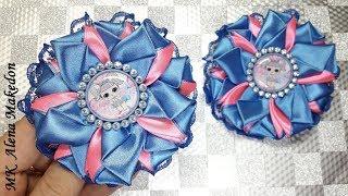 Ribbon Hair Clips/Заколки из лент/Украшение на голову/Легко и Просто