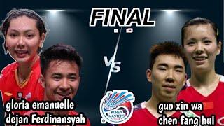 dejan/ gloria [INA] VS guo xin wa/ chen fang hui | finals korea masters 2024