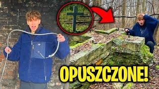 URBEX TAJEMNICZEGO LASU KRZYŻY i OPUSZCZONEGO SCHRONU w KTÓRYM KTOŚ...