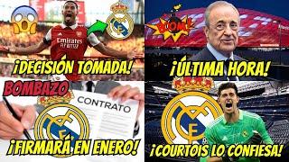 ¡ÚLTIMA HORA! ¡DECISIÓN TOMADA! ¡FIRMARÁ EN ENERO! ÚLTIMAS NOTICIAS DEL REAL MADRID HOY