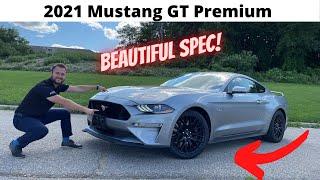 All New 2021 Mustang GT Premium - In Depth Review & Walk Around - Exhaust, Start Up. Great Spec!