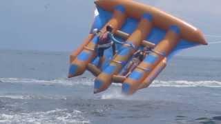 flying fish in bali indonesia :)