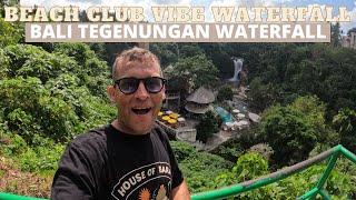 Bali Beach Club Vibes at Tegenungan Waterfall