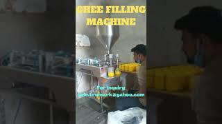 MULTI HEAD GHEE FILLING MACHINE