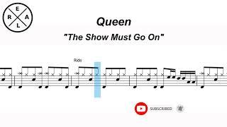 The Show Must Go On - Queen Drumscore