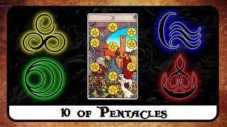 10 of Pentacles Tarot Card Meaning  Reversed, Secrets, History 