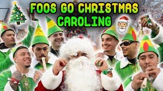 FOOS GO CHRISTMAS CAROLING !!