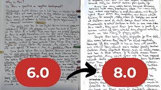 IELTS Writing- Transform Band 6 to a Band 8 Essay