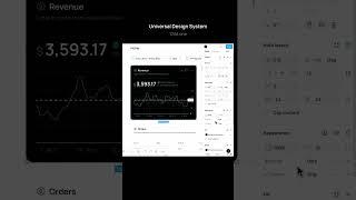 Revenue. Instantly switch between color themes #figma #uikit #designsystem #figmadesignsystem