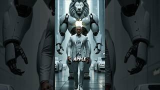 When Corporations Become Superheroes #Shorts #CorporateSuperheroes #Apple #Tesla #AIArt #Futuristic