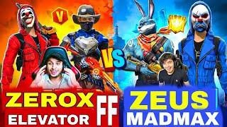Zerox FF Elevator FF Vs NG Zeus NG Madmax #nonstopgaming #blackshout #freefirelive