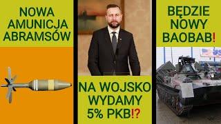 W przyszłym roku wydamy 5% PKB na wojsko? Będzie nowy Baobab, na gąsienicach: WOJSKOWE NEWSY #212