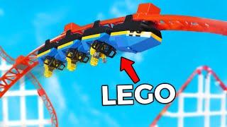 I Built the Most DANGEROUS LEGO Roller Coaster!