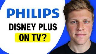 Does Philips TV Have Disney Plus?