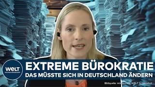 VERWALTUNGSAPPARAT DEUTSCHLAND: Kampf gegen Bürokratie! Unternehmen ersticken im Papierkram