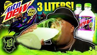 Chugging 3 Liters of Mtn Dew Voo Dew 2024 in ONE SITTING!