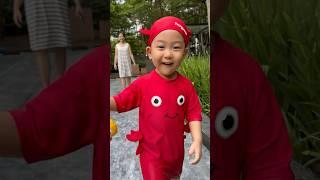 Red baby #新加坡 #cute #funny