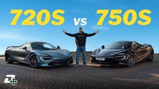 McLaren 750s vs 720s Review: Head To Head Battle! | Driven+