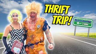 We Took a 7 Hour Thrifting Road Trip!