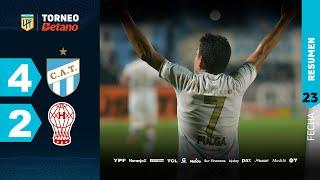 ATLÉTICO TUCUMÁN 4 - 2 HURACÁN I Resumen del partido | #TorneoBetano 2024