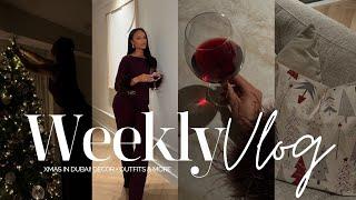 weekly vlog! decorating for christmas + doctor update + xmas in dubai & more | allyiahsface vlog