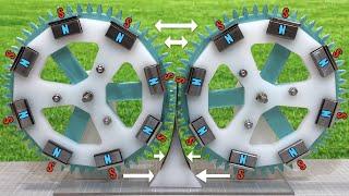 Twin Rotor Magnetic Motor Prototype
