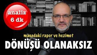 Masadaki rapor.. Yaşı ve sağlığı.. Dönüşü olanaksız süreç.. | Tarık Toros | Analiz | 14 Eylül 2024