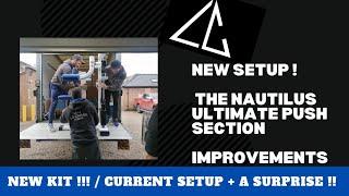 The Ultimate Private Gym Setup ? - Nautilus Push Section