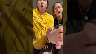 Gabbie Marshall Kate Martin #iowahawkeyes #fightforiowa #viral #trending #fypシ #fyp