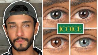 ICOICE Natural Contact Lenses | 4 NEW PAIRS!