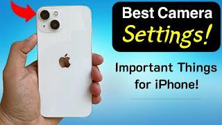 Best iPhone Camera Settings | iPhone 13 Camera Settings | iPhone 14, iPhone 13, 12, 11 (HINDI)