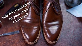 Has this ever happened to your shell cordovan boots????