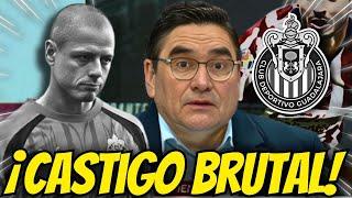 ¡FUE ANUNCIADO CASTIGO BRUTAL! ¡EL MAYOR ESCÁNDALO DE TODOS! | NOTICIAS DE LAS CHIVAS GUADALAJARA