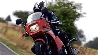 "GPZ750 Turbo Ride Along" – featuring rides on the turbo model. Kawasaki GPG750 ,