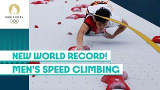 World Record for Watson! | Men's Speed Climbing  | #Paris2024 Highlights