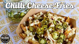 How to make Chilli Cheese Fries | Homemade Pickled Jalapeños |Copycat McDonald's chilli cheese fries